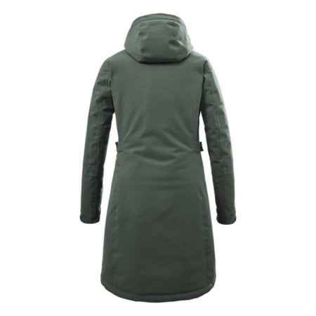 Killtec Kow 165 Parka W | Groen/Grijs - Afbeelding 2