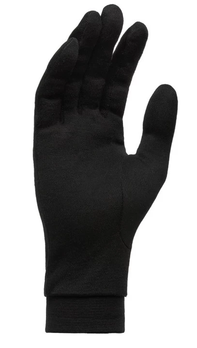 CAIRN Silk Gloves Men | Black - Afbeelding 2