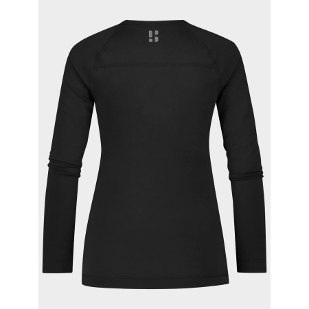 POEDERBAAS Lightw. baselayer Wm black - Afbeelding 2