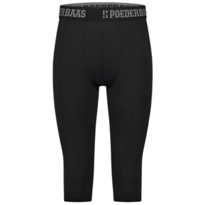 POEDERBAAS L.W. 3/4 pants baselayer M | Black