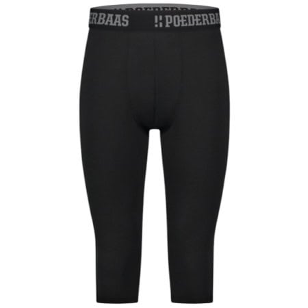 POEDERBAAS L.W. 3/4 pants baselayer M | Black