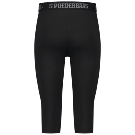 POEDERBAAS L.W. 3/4 pants baselayer M | Black - Afbeelding 2
