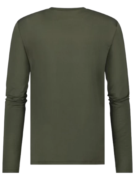 POEDERBAAS Light Weight Longsleeve M | Green - Afbeelding 2