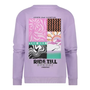 POEDERBAAS Arty Sweater W | Lila