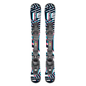 HEAD Ski RazzleDazzle bk/wh 94cm funski