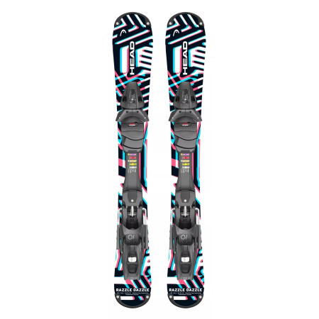 HEAD Ski RazzleDazzle bk/wh 94cm funski