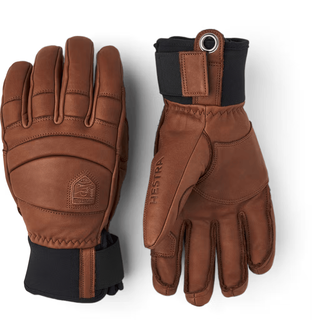 HESTRA Fall line 5 finger brown