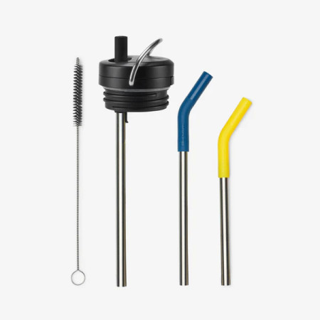 KLEAN KANTEEN TKWide Twist Cap straw kit