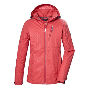 KILLTEC KOS 121 softshell jack dames - rood