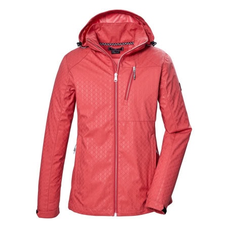 KILLTEC KOS 121 softshell jack dames - rood