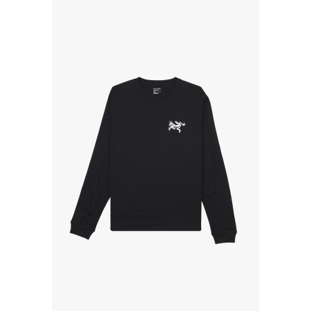 ARC'TERYX - Kragg SL Cotton Bird Tile - Heren longsleeve - zwart