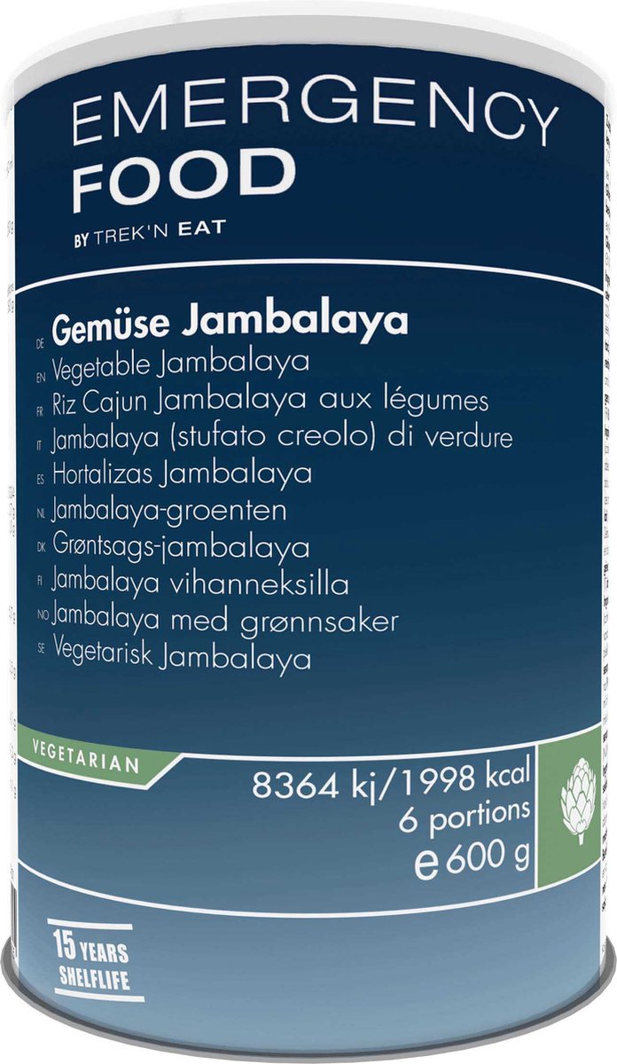 Emergency food - Jambalaya veggie