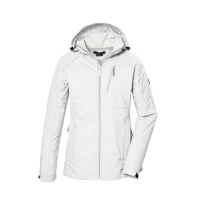 KILLTEC KOS 121 softshell jack dames - wit