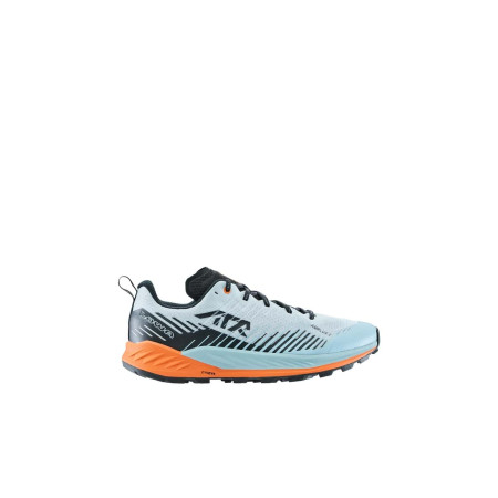 LOWA Amplux 2 trailrunschoenen heren - lichtblauw met oranje