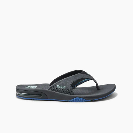 REEF Fanning gunmetal/ocean