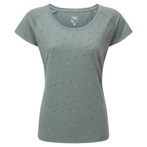 SPRAYWAY Dot T-Shirt dames - Balsam Green