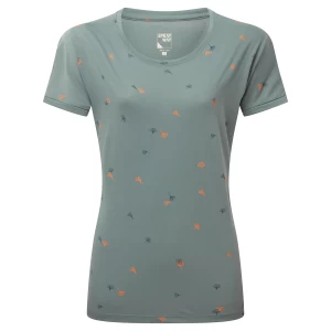 SPRAYWAY Ginkgo T-Shirt dames - Balsam Green