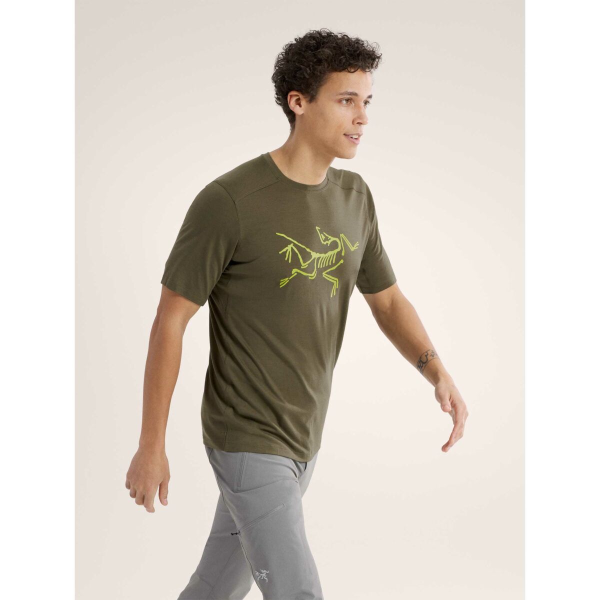 ARC'TERYX Ionia Merino Wool Logo M Tat/R - Afbeelding 2