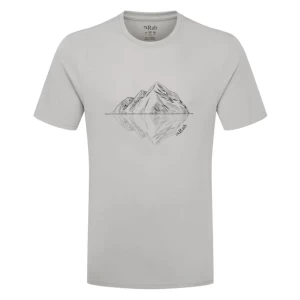 RAB Crimp Reflection Tee l zinc