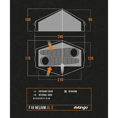 VANGO F10 Helium UL2 tent - Afbeelding 2