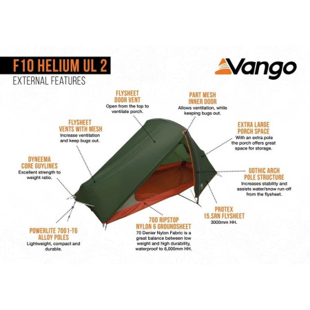 VANGO F10 Helium UL2 tent - Afbeelding 7