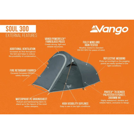 VANGO Soul 300 tent - Afbeelding 2