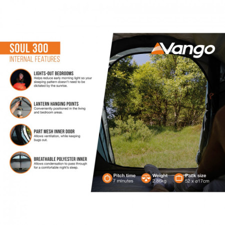 VANGO Soul 300 tent - Afbeelding 4