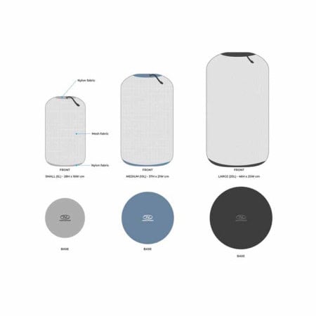 HIGHLANDER Paksak net set - mesh packs