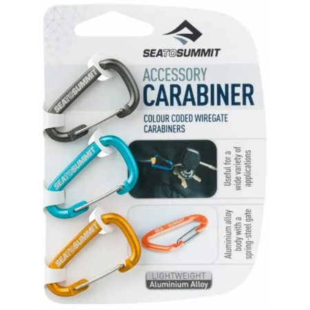 SEA TO SUMMIT accesoire mini carabiner 3set - Afbeelding 2