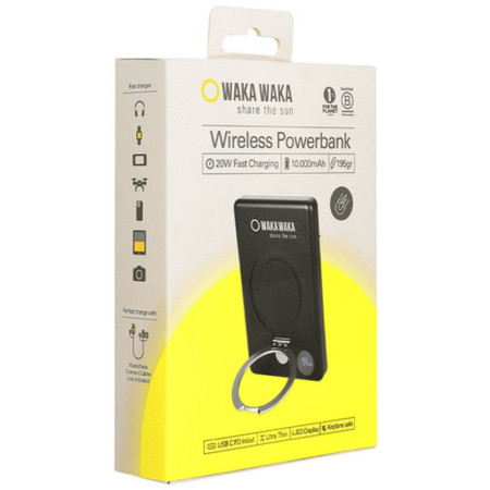 WAKAWAKA Power Pro - ultradunne powerbank 10.000 mAh