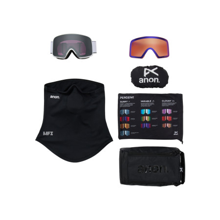 ANON M6 Cylindrical wht S4 onyx+S2 - Afbeelding 3