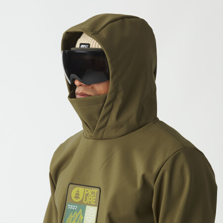 PICTURE Parker Jk softshell tobacco - Afbeelding 3