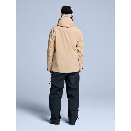 POEDERBAAS Freeride 3L Shell Jckt Mn sand - Afbeelding 6