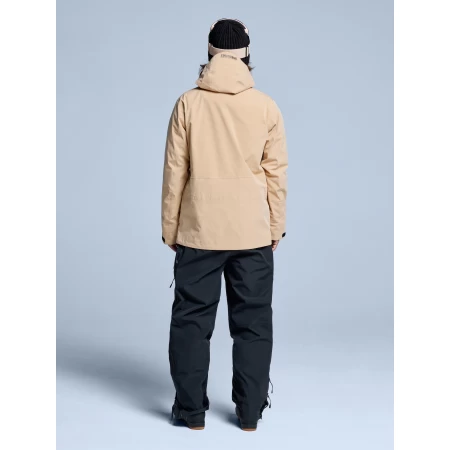 POEDERBAAS Freeride 3L Shell Jckt Mn sand - Afbeelding 6