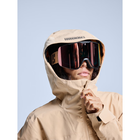 POEDERBAAS Freeride 3L Shell Jckt Wm sand - Afbeelding 7