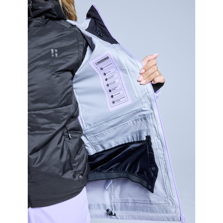 POEDERBAAS Freeride 3L Shell Jckt Wm lila - Afbeelding 7