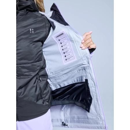 POEDERBAAS Freeride 3L Shell Jckt Wm lila - Afbeelding 7