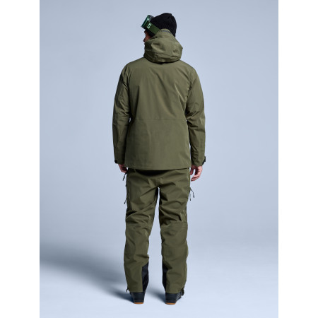 POEDERBAAS Freeride 3L Shell Pant Mn oliv - Afbeelding 5