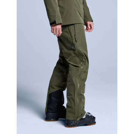 POEDERBAAS Freeride 3L Shell Pant Mn oliv - Afbeelding 4