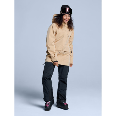 POEDERBAAS Freeride 3L Shell Pant Wm blck - Afbeelding 4