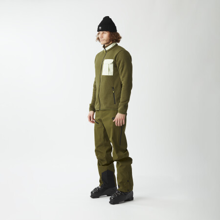 PICTURE Dauwy Full zip Flc tobacco - Afbeelding 3