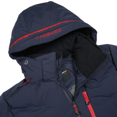 ICEPEAK FOLEY blauw w/red zip - Afbeelding 3