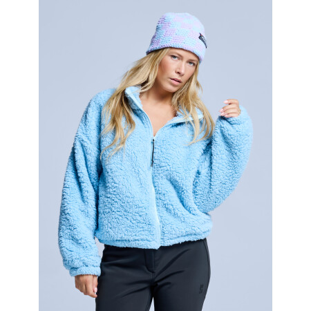 POEDERBAAS Checkerboard Beanie lila - Afbeelding 3