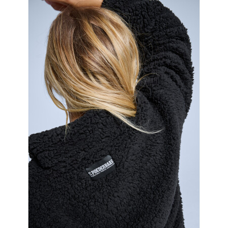 POEDERBAAS Four Seasons Fluffy Jkt Wm blk - Afbeelding 4