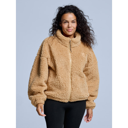 POEDERBAAS Four Seasns Fluffy Jkt W sand - Afbeelding 3