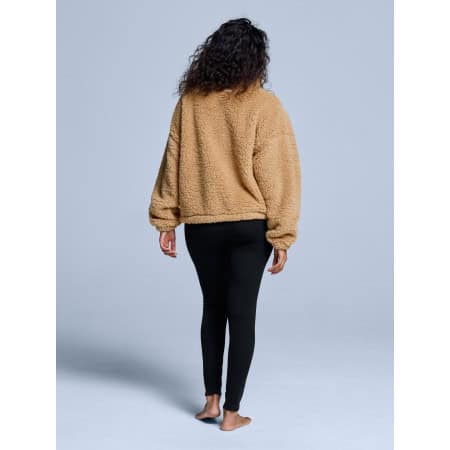 POEDERBAAS Four Seasns Fluffy Jkt W sand - Afbeelding 4