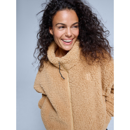 POEDERBAAS Four Seasns Fluffy Jkt W sand - Afbeelding 6