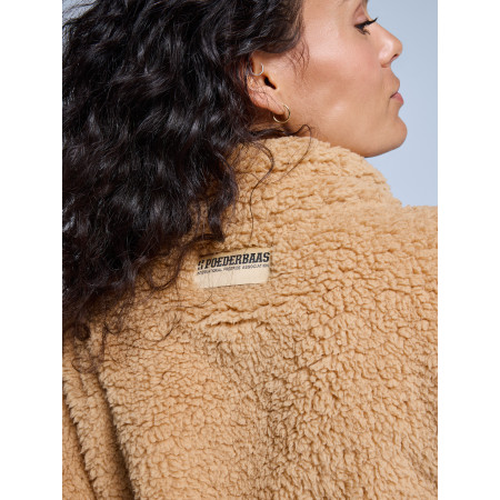 POEDERBAAS Four Seasns Fluffy Jkt W sand - Afbeelding 7