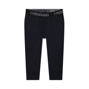 POEDERBAAS Merino Baselayer 3/4 Pnt M blk