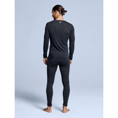 POEDERBAAS Merino Baselayer Pant M blk - Afbeelding 3